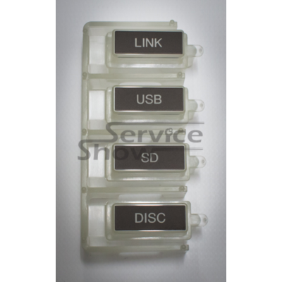 Pioneer CDJ-2000, CDJ-2000-W Forrás választó gombsor (LINK, USB, SD, DISC) / DAC2482