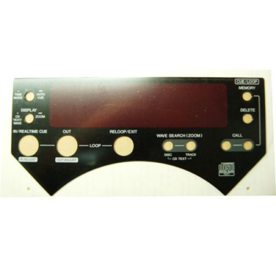 Pioneer CDJ-1000, CDJ-1000 MK2 kijelző plexi lemez / DAH2022
