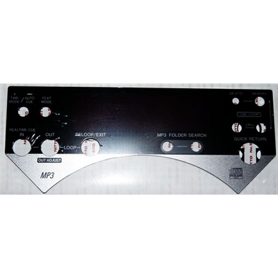 Pioneer CDJ-800 MK2 kijelző plexi lemez ( öntapadós felülettel ) / DAH2418