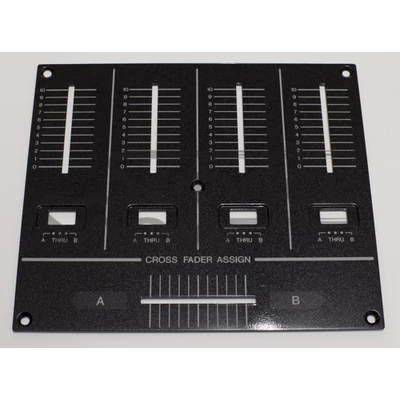 Pioneer DJM-700 fader előlap ( fekete ) / DNB1155 - Kifutott, nem rendelhető